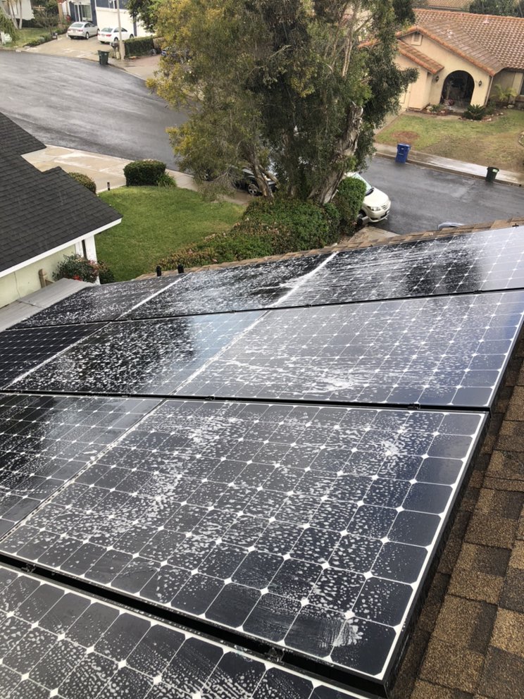 solar panel cleaning services in solana beach ca