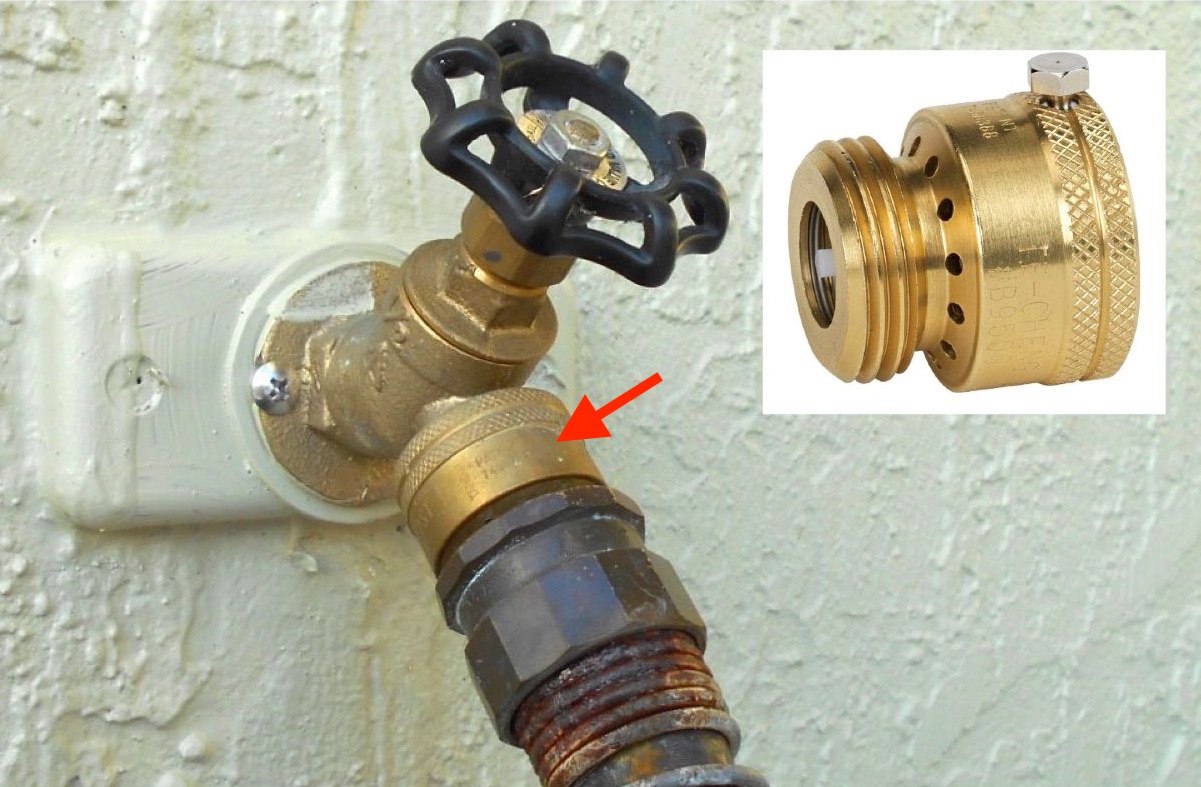 hose bib vacuum breaker