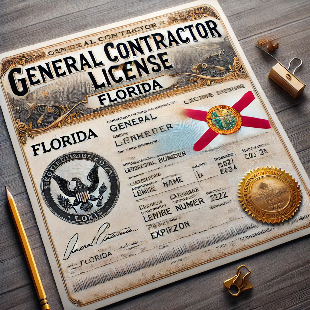 How to Get General Contractor License Florida