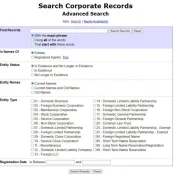 wisconsin business entity search