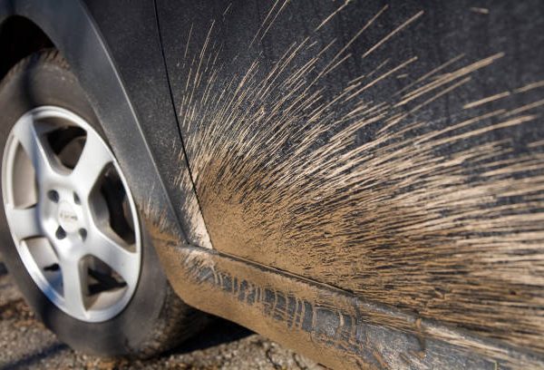 how to remove water spots from car