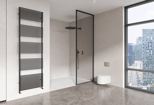 bathroom with bathtub and shower with a big sink
