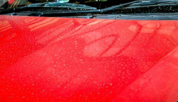 how to remove water spots from car