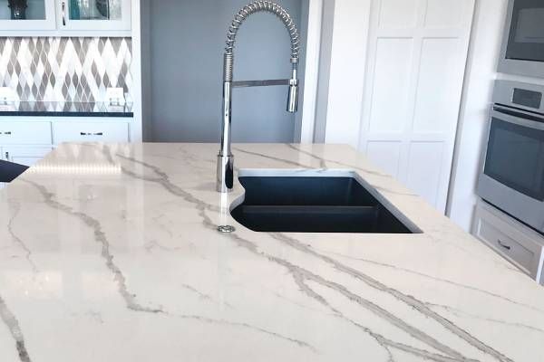 Custom Cabinet & Marble